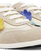 Marni Marni Kids Beige Suede & Taffeta Sneakers - 4