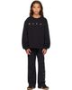 Marni Marni Kids Black Logo Trousers - 4