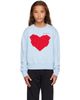Marni Marni Kids Blue Graphic Sweater - 1