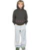 Marni Marni Kids Gray Printed-Logo Hoodie - 4