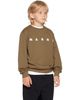 Marni Marni Kids Khaki Cotton 'Marni' Print Sweatshirt - 2
