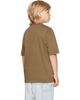 Marni Marni Kids Khaki Printed-Logo T-shirt - 3