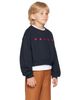 Marni Marni Kids Navy Cotton 'Marni' Print Sweatshirt - 2