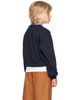 Marni Marni Kids Navy Cotton 'Marni' Print Sweatshirt - 3