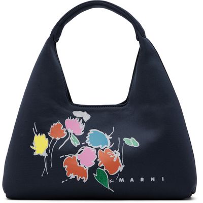 Marni Marni Kids Navy Floral Tote