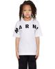 Marni Marni Kids White Logo Appliqué T-shirt - 1