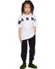 Marni Marni Kids White Logo Appliqué T-shirt - 4