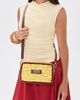 Marni Marni Knitted Camera Bag Curds/Ruby Wine/Yellow Cream One - 3