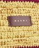 Marni Marni Knitted Camera Bag Curds/Ruby Wine/Yellow Cream One - 5