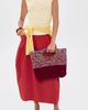 Marni Marni Knitted Clutch Ruby Wine/Peach Skin/Daybreak One - 3