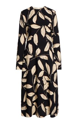 Marni Marni LeafDetailed Woven Dress