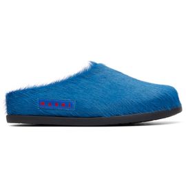 Marni Marni Little Kids Blue Fussbett Sabot Loafers