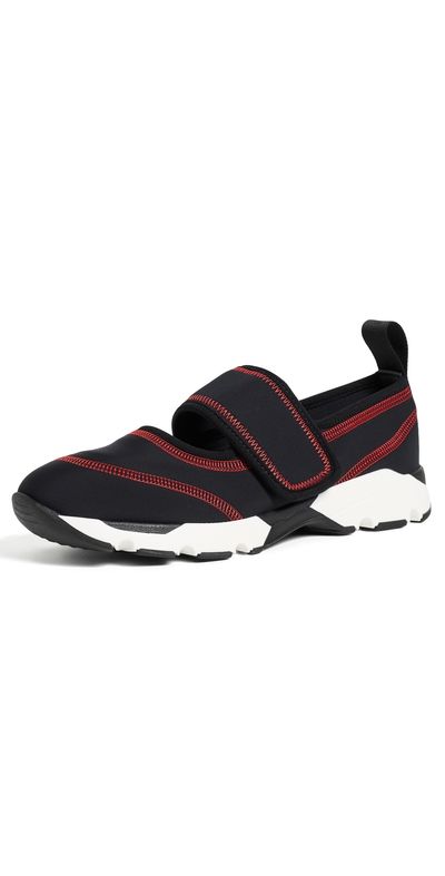 Marni Marni Mary Jane Sneakers Black/Red