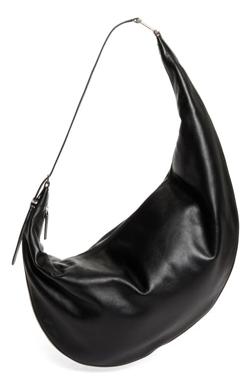 Marni Marni Medium Dot Leather Hobo Bag