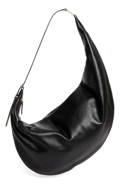 Marni Marni Medium Dot Leather Hobo Bag