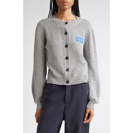 Marni Marni Mending Logo Cashmere Cardigan