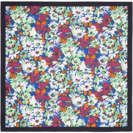 Marni Marni Multicolor Floral Poplin Scarf