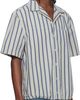 Marni Marni Multicolor Striped Drawstring Hem Cotton Shirt - 2