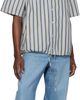 Marni Marni Multicolor Striped Drawstring Hem Cotton Shirt - 4
