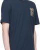 Marni Marni Navy Cotton 'Marni Frame Logo Print' T-shirt - 2