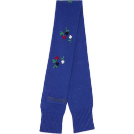 Marni Marni Navy Flowers Scarf