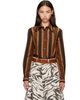Marni Marni Orange Silk Shirt - 1