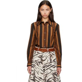 Marni Marni Orange Silk Shirt