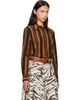 Marni Marni Orange Silk Shirt - 2