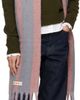 Marni Marni Pink & Gray Striped Alpaca Scarf - 3