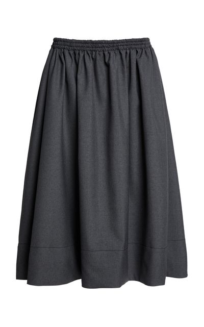 Marni Marni Pleated Wool Skirt
