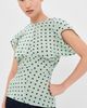 Marni Marni Polka Dot Blouse Mint - 2