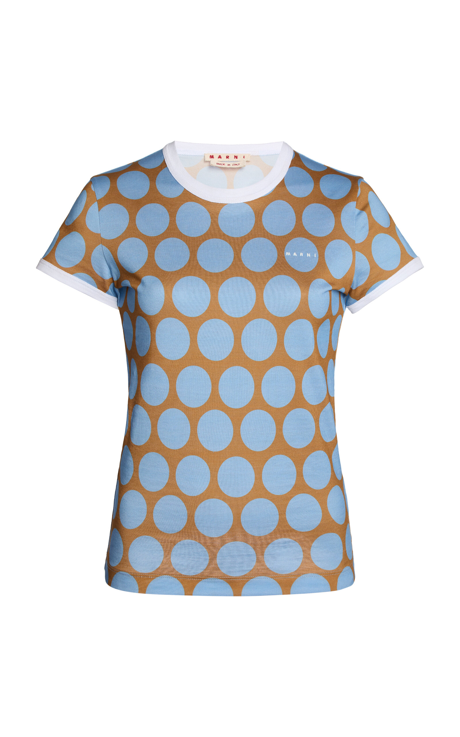 Marni Marni PolkaDot Cotton Knit Top