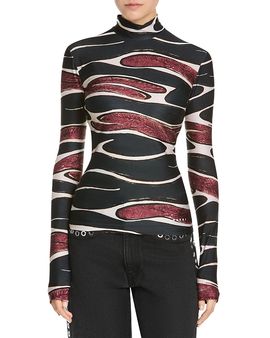 Marni Marni Printed Long Sleeve T Shirt