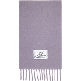 Marni Marni Purple Alpaca Scarf
