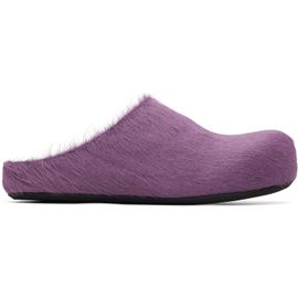 Marni Marni Purple Fussbett Sabot Slip-on Loafers