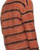 Marni Marni Red & Black Fuzzy Wuzzy Stripe V-Neck Cardigan - 3