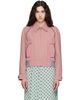 Marni Marni Red Plaid Crop Bomber Jacket - 1