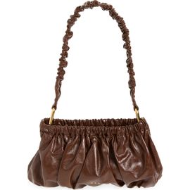 Marni Marni Ruched Leather Shoulder Bag