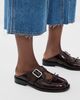 Marni Marni Sabot Calfskin Loafers Black/Bordeaux - 3