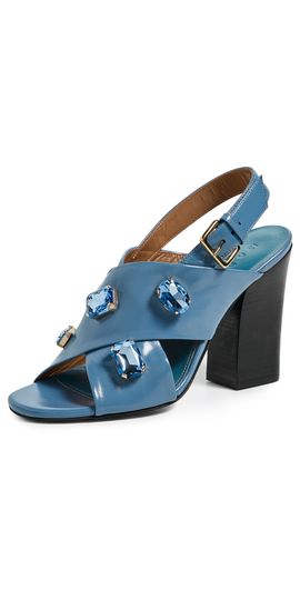 Marni Marni Sandals Sky