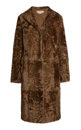 Marni Marni Shearling Trench Coat