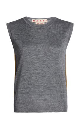 Marni Marni Sleeveless Wool Knit Sweater
