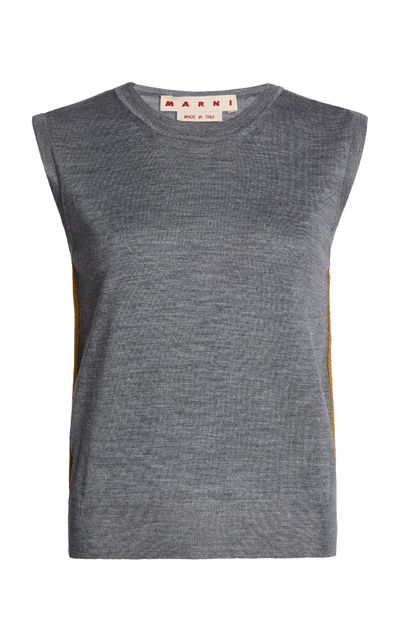 Marni Marni Sleeveless Wool Knit Sweater