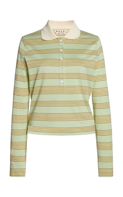 Marni Marni Stripe CottonKnit Top