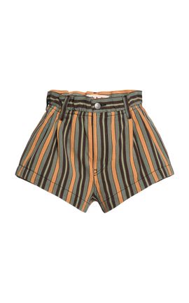Marni Marni Stripped CottonBlend Woven Shorts