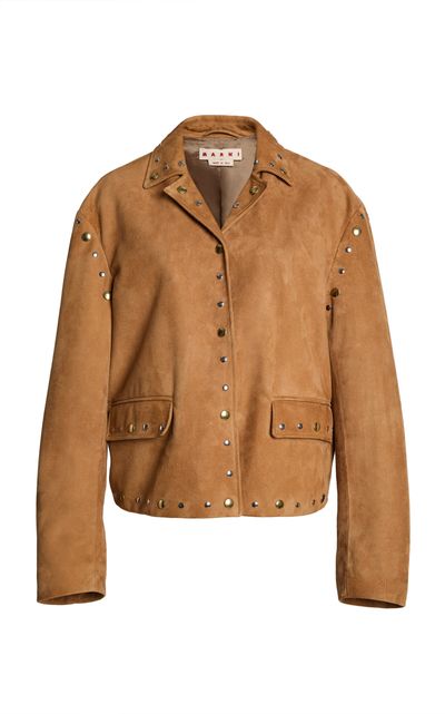 Marni Marni Studded Leather Jacket