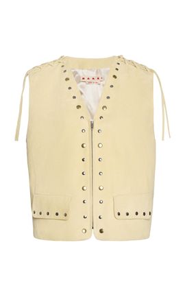 Marni Marni Studded Leather Vest
