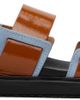 Marni Marni Tan & Blue Fussbett Sandals - 1