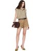 Marni Marni Tan Virgin Wool Shorts - 5