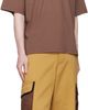 Marni Marni Tan Water-Repellent Colour-Block Cargo Pants - 4